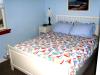 queen bed second floor